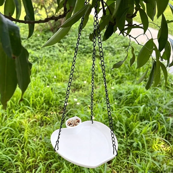 Humming Bird Feeders For Outdoors 2-in-1 Apples Shaped Bird Bath And Bird Feeder Garden Decor for Outside, Unique Gifts