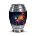 thumbnail image 1 of Humming Bird Small Cremation Urns For Adult Male, Keepsake Urn For Mom Ashes, Flowers Funeral Urns For Adult Male, Black Little Urn For Male Ashes, 3 Inch, 1 of 6