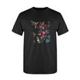 thumbnail image 1 of Humming Birds And Flowers T-Shirt Women -SPIdeals Designs, Female x-Large, 1 of 4