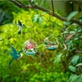 thumbnail image 1 of Humming Glass Feeder Outdoors Bird Feeder Hummingbird for Garden Fashion Manually Blowing Glass Hummingbird Feeder Smart Bird Feeder, 1 of 9