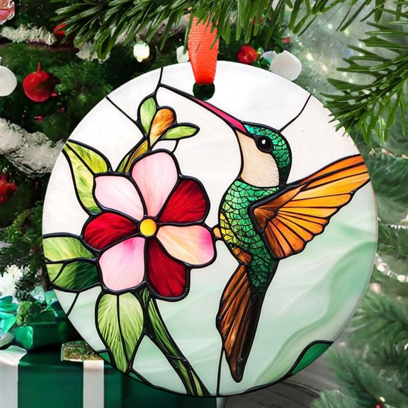 Hummingbird 14 Christmas Ornament, Christmas Decoration Gift, Special Keepsake for Mother, Romantic Valentine Decoration, Seasonal Festival Keepsake, Keepsake 2025