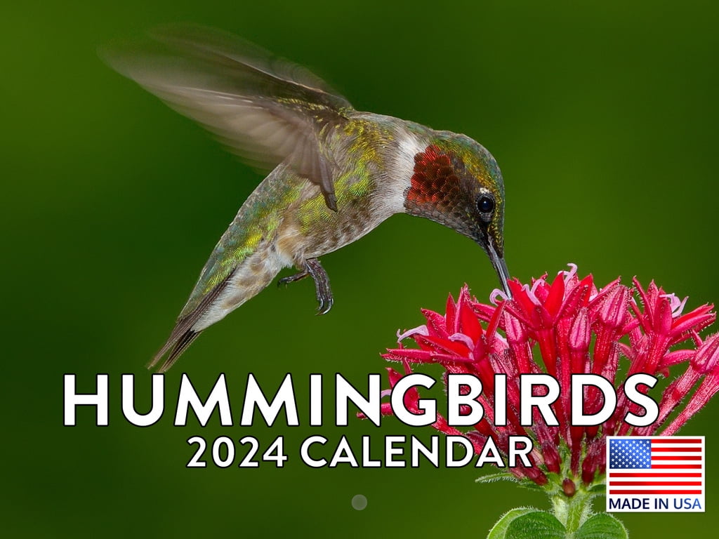 Hummingbird 2024 Wall Calendar