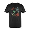 thumbnail image 1 of Hummingbird And Flowers. T-Shirt Women -SPIdeals Designs, Female 5X-Large, 1 of 4