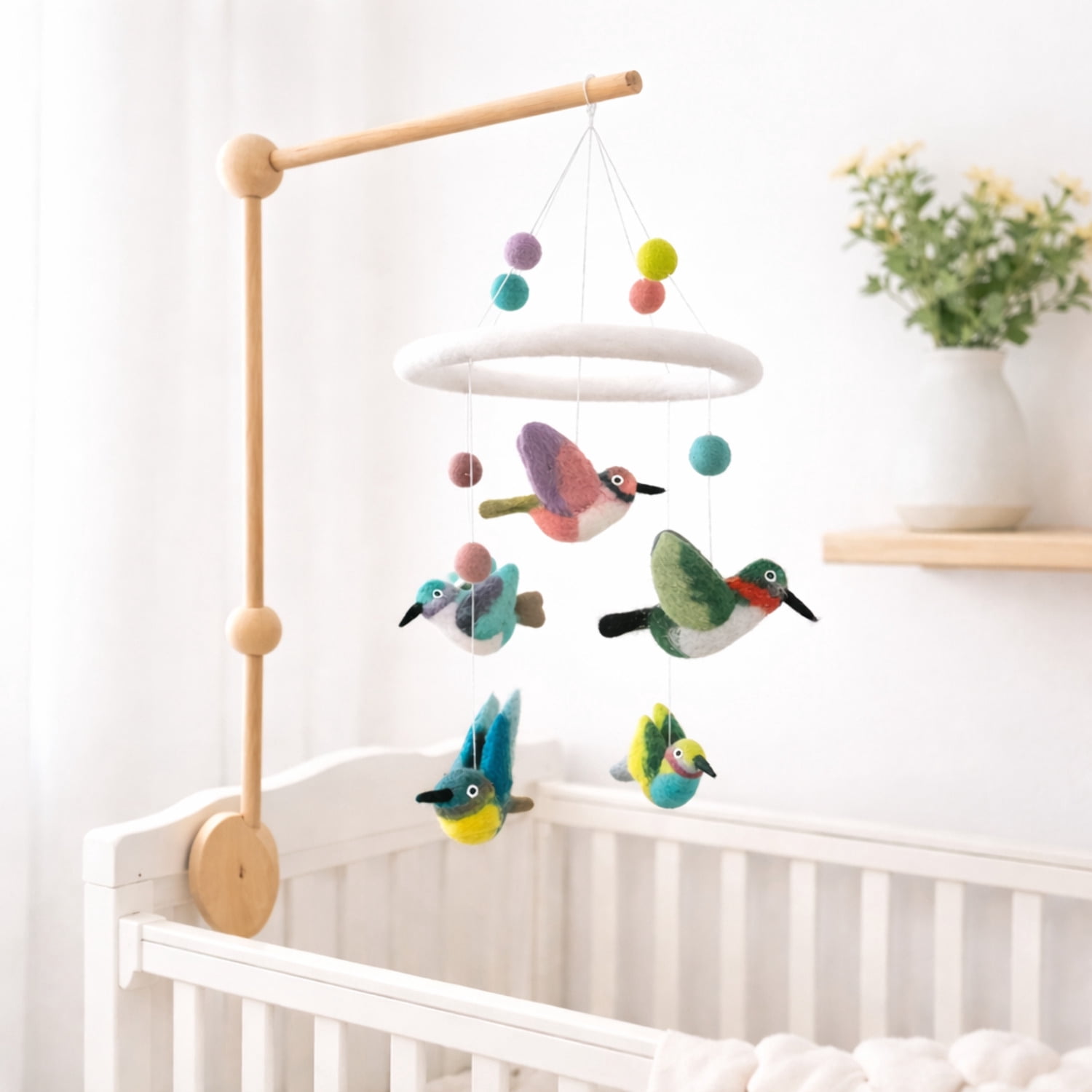 Hummingbird Baby Mobile