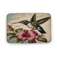thumbnail image 1 of Hummingbird Bath Rug for Bathroom, Boho Decor, Rustic Farmhouse Bath Mat, Bath Mat Soft Non Slip Bath Rugs Indoor Doormat 20"x32", 1 of 7