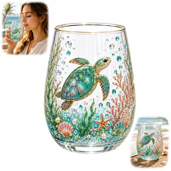Hummingbird Bee Flora Glass Cup, Cute Hummingbird Drinking Glass, Colorful Flower Bird Drinkware,Wine Glass Gift for Women Floral Garden Lovers