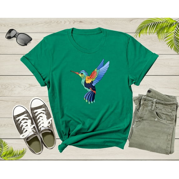 Hummingbird Bird Lover Gift Shirt For Men Women Kids Ladies Boys Girls Hummingbird Gifts For Mom Dad Tshirt Cute Bird Graphic T-shirt