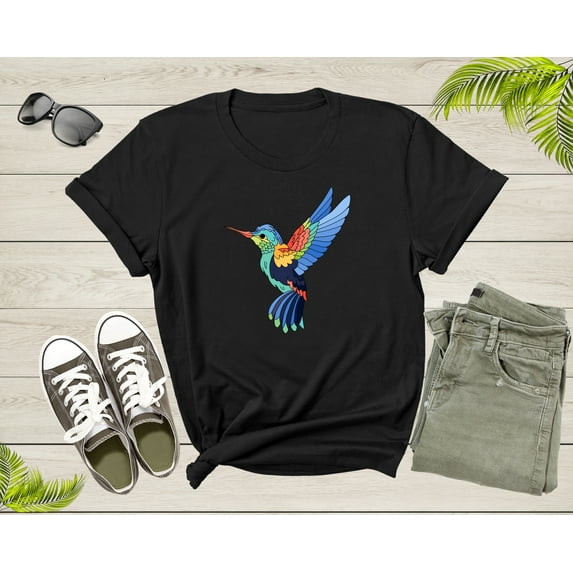 Hummingbird Bird Lover Gift Shirt For Men Women Kids Ladies Boys Girls Hummingbird Gifts For Mom Dad Tshirt Cute Bird Graphic T-shirt