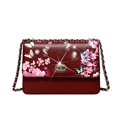 thumbnail image 1 of Hummingbird Bloom Retro Fashion Stains & Damage Resistant Crossbody Clutch, 1 of 8