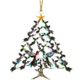thumbnail image 1 of Hummingbird Christmas Ornament, Colorful Hummingbirds Tree Decor Pendants, 1 of 8