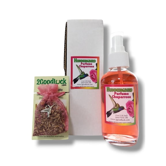 Hummingbird "Chuparrosa" Spiritual Unisex Perfume with Pheromones and Amulet