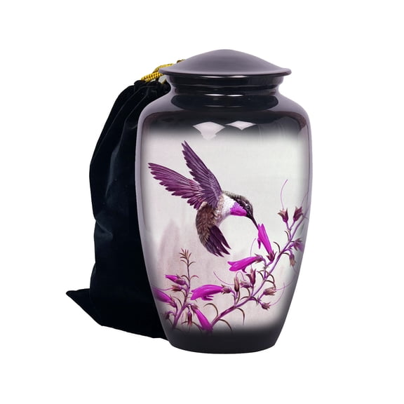 Hummingbird Cremation Urn, Hummingbird urn, Cremation Urn, Memorial Urn, Urn for Ashes, Urn, Hummingbird Art, Urns for Ashes, Human Ashes Urn, Handmade Urn