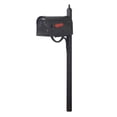 thumbnail image 1 of Special Lite Products SCB1005-SPK679-BLK Hummingbird Curbside Richl & Mailbox Post - Black, 1 of 5