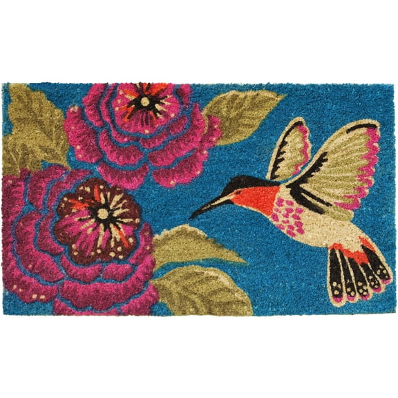 Calloway Mills Hummingbird Delight Outdoor Doormat 17" X 29"
