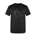 thumbnail image 1 of Hummingbird Embroidery Style T-Shirt Women -SPIdeals Designs, Female Small, 1 of 4