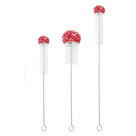 Hummingbird Feeder Cleaning Brushes,Water Bottle Brush Cleaner,Glass Bottle Scratch Resistant Cleaning Brush,Extra Long Cleaning Brush,Cleaning Sets for Bottle,Kettle,Jars,Vases 3 Pack