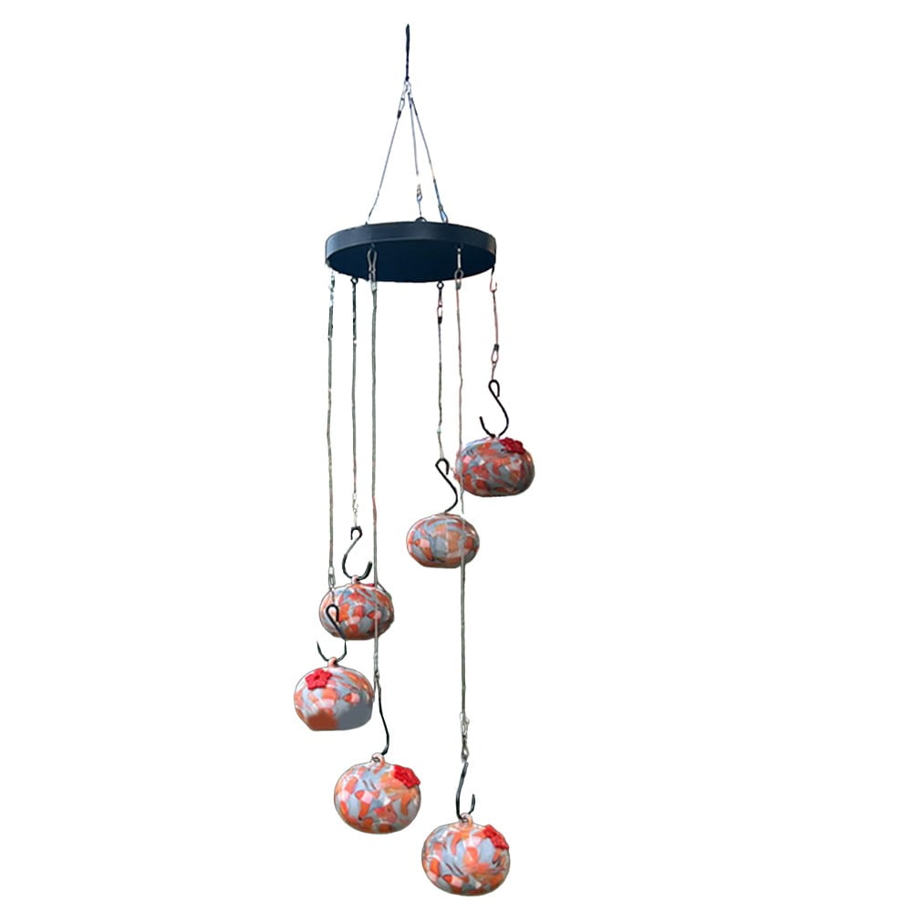 Hummingbird Feeder Hanging Type New Charming Wind Chimes Hummingbird