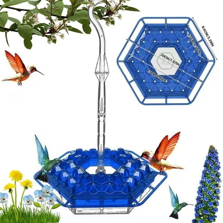 Hummingbird Feeder, Hummingbirds Feeder, Ant and Bee Proof, 2025 Hummingbird Feeders for Outdoors Hanging, Easy to Clean and Refill (1PC-Red)