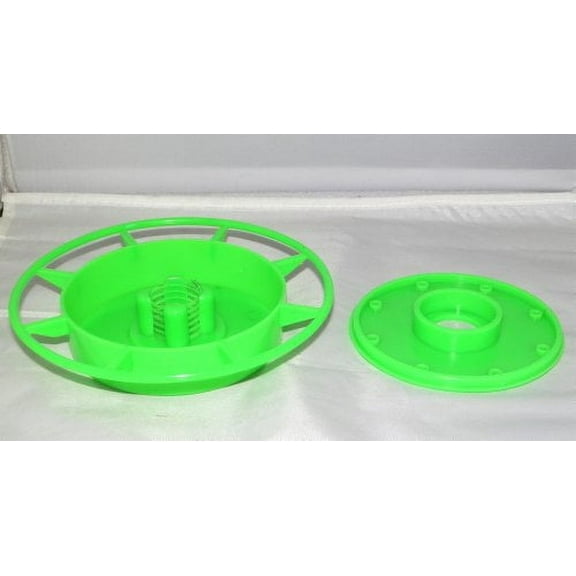 Hummingbird Feeder Set 22 oz Texas Shaped Container with 8-Station Base