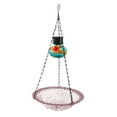 thumbnail image 1 of Hummingbird Feeder with Solar Light, Outdoor Hanging Glass Bird Feeder for Garden Patio, Solar Powered Lantern Design, Decorative Nectar Feeder (Purple), 1 of 5