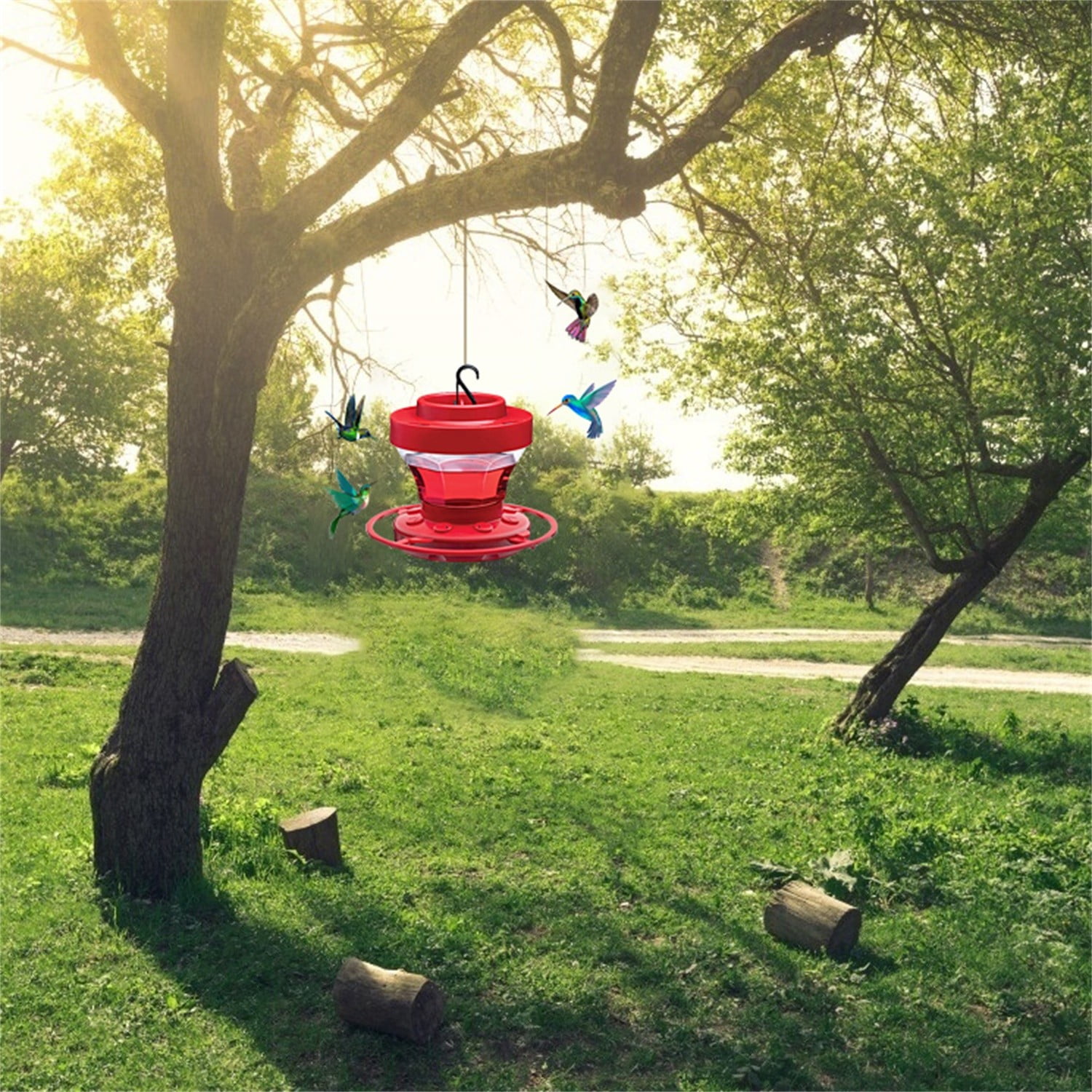 Hummingbird Feeders for Outdoors Proof Part Base for Easy Cleaning