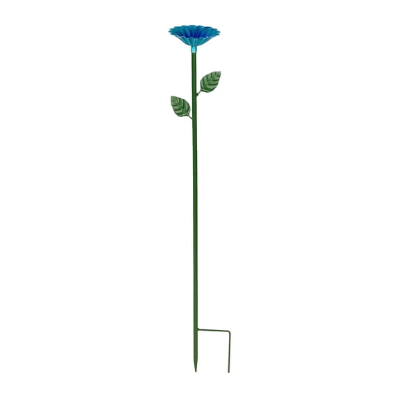Hummingbird Feeders For Outdoors Bird Bath for Outside, Garden Freestanding Birdbath & Birdfeeder with Removable Bowl, Bird Baths Feeder for Outdoors Garden Patio Yard Lawn Decor H_Blue