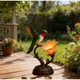 thumbnail image 1 of Hummingbird Flower Table Lamp - Decorative Flower Lamp for Bedroom, Cozy Ambiance Lighting, Perfect Housewarming Holiday Birthday Gift, Soft Light Suitable for Bedroom, Desk & Living Room, 1pc, 1 of 9