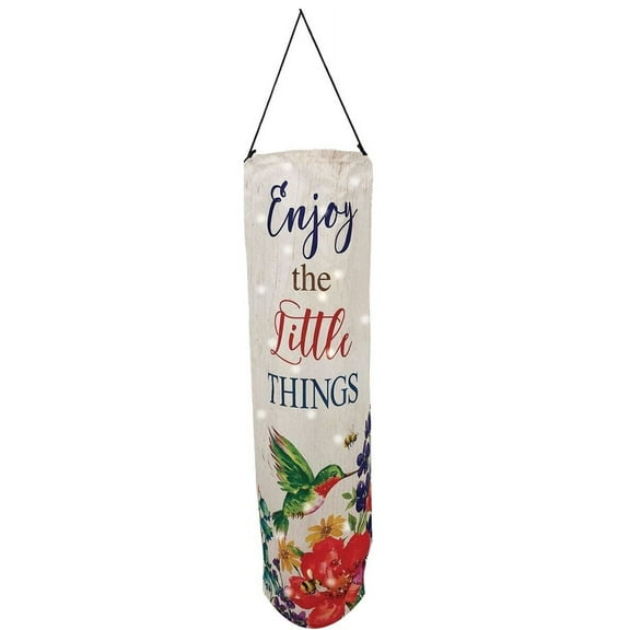 Hummingbird Flowers Light Windsock