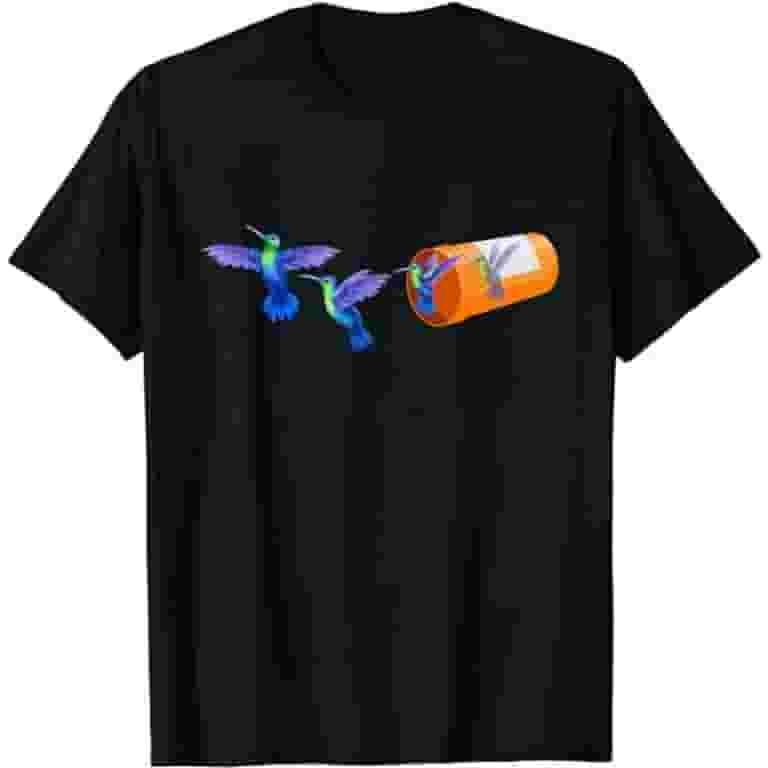 Funny Hummingbird Shirt - I Like Hummingbirds Graphic Tee Funny Hummingbird Shirt - I Like Hummingbirds Graphic Tee