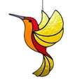 thumbnail image 1 of Hummingbird Garden Decorations Pendant Acrylic Stained Glass Bird Outdoor Ornament, 1 of 10