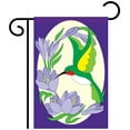 thumbnail image 1 of Hummingbird Garden Flag, 1 of 2
