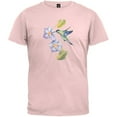 thumbnail image 1 of Hummingbird Garden Light Pink T-Shirt - Small, 1 of 1
