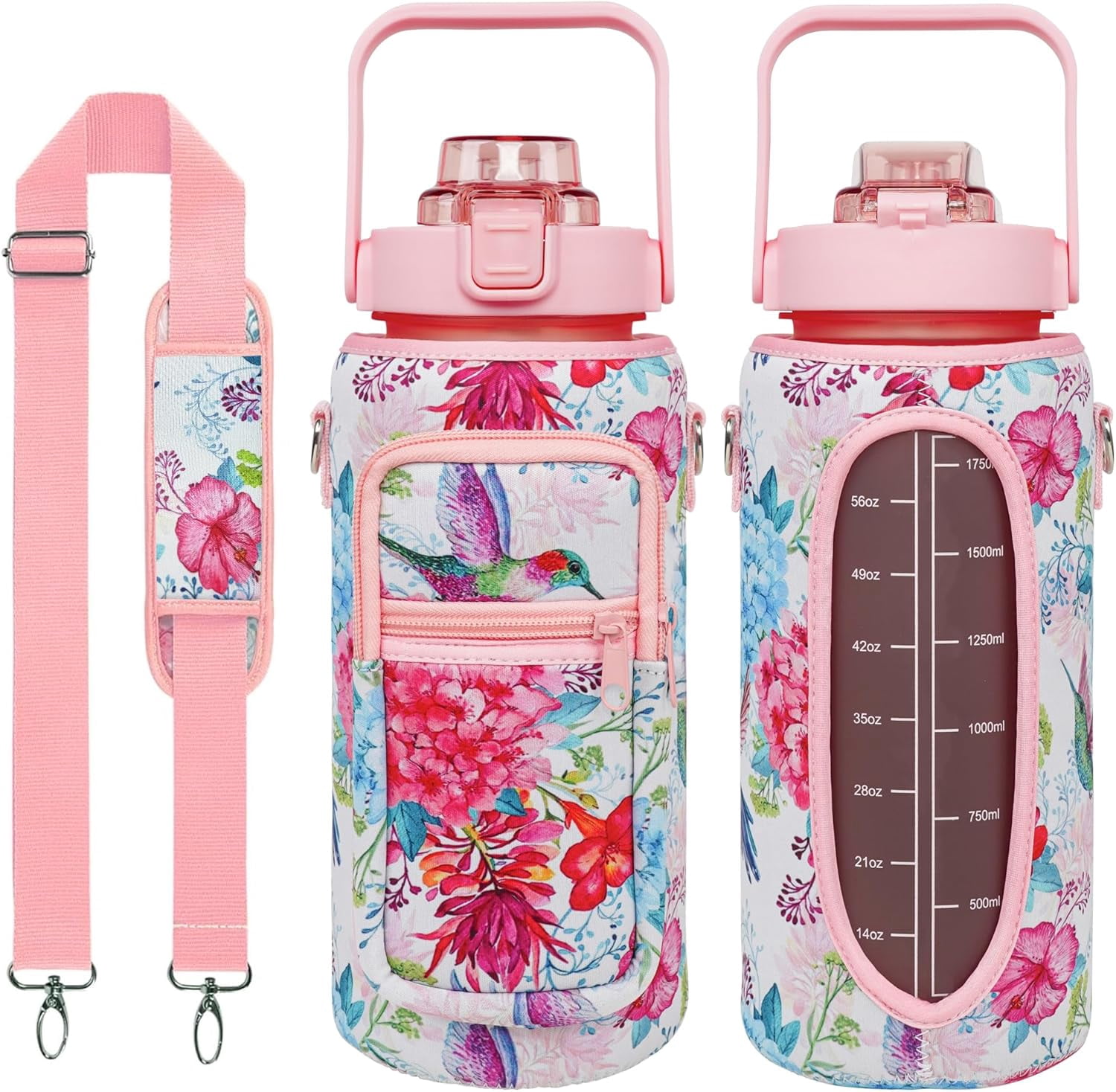 Gallon Water Bottle With Sleeve