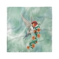 thumbnail image 1 of Hummingbird Head Scarf, Bird with Flower Branch, Head Wrap, 3 Sizes, by Ambesonne, 1 of 2