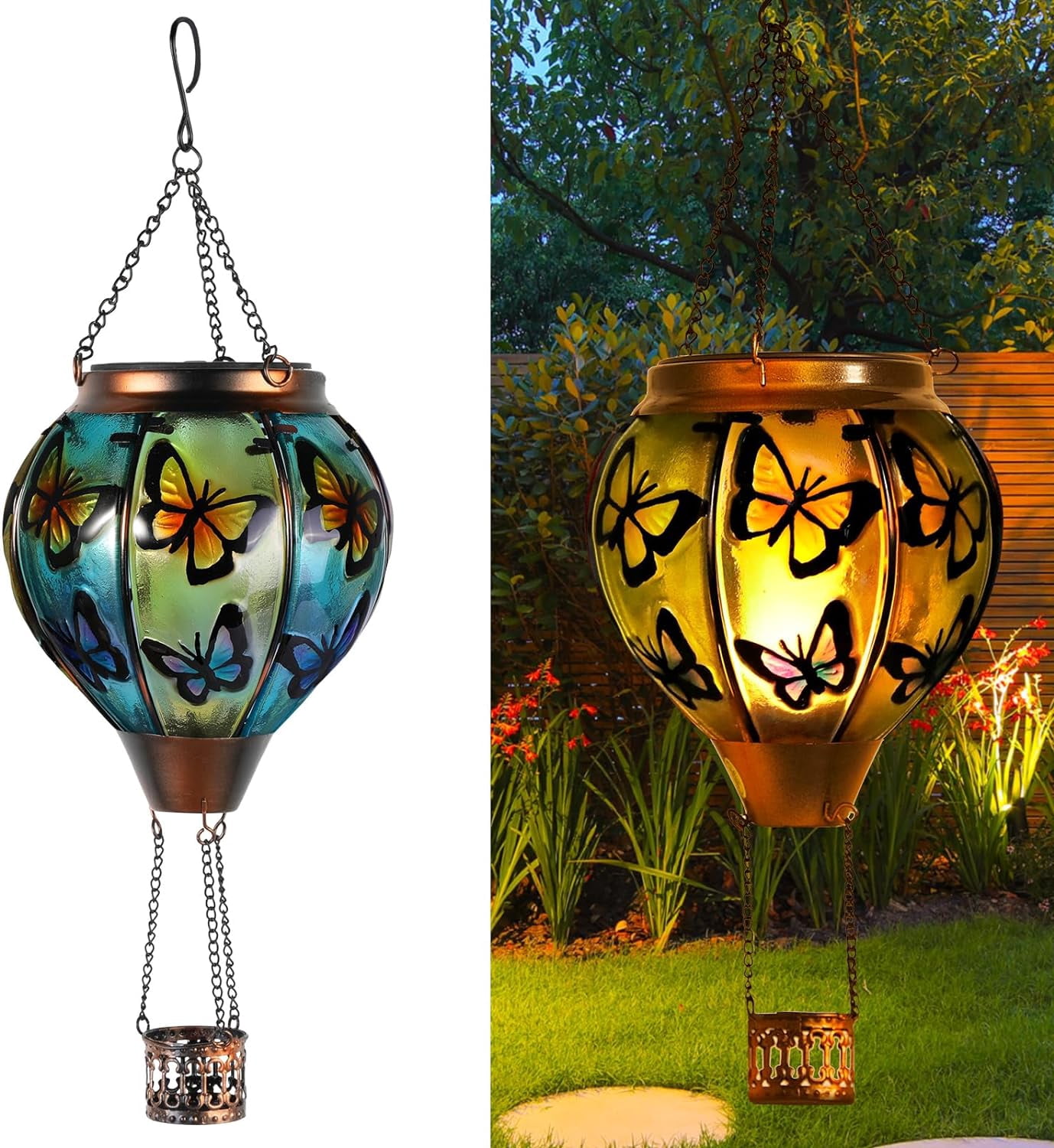 Toodour Solar Lantern Outdoor, Hummingbird Gifts For Women Mom Grandma - View #12
