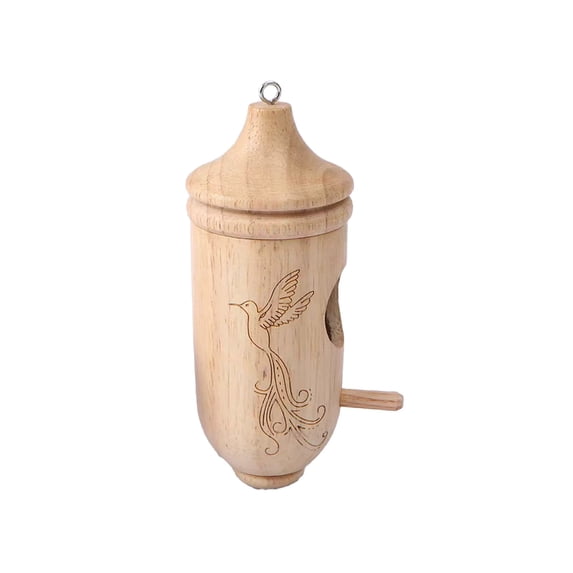 Hummingbird House - Natural Wooden Hummingbird Houses for Outside Hanging, Gardening Gifts for Women, Bird Lovers