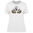 thumbnail image 1 of Hummingbird In Tropical Paradise T-Shirt Women -Image by Shutterstock, Female Large, 1 of 2