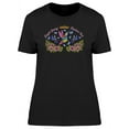 thumbnail image 1 of Hummingbird In Tropical Paradise T-Shirt Women -Image by Shutterstock, Female Medium, 1 of 2