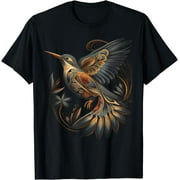 Hummingbird Native American Indian Tribal Graphic T-Shirt
