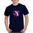 thumbnail image 1 of Hummingbird Neon T-Shirt Men -Image by Shutterstock, Male x-Large, 1 of 4