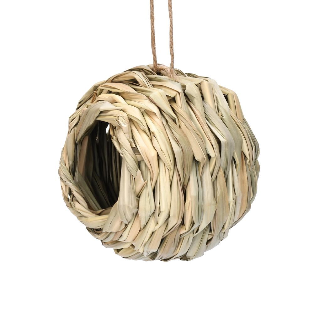 Hummingbird Nest House, Hand Woven Hummingbird Nest for Outdoor Hanging ...