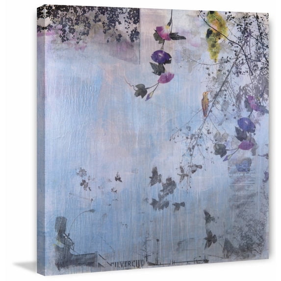 "Hummingbird" Painting Print on Wrapped Canvas