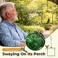 thumbnail image 1 of Hummingbird Perch Stand Metal, Comfortable Resting Place for Tiny Feet, Weather Resistant for Garden Outdoor, Decorative Attractant for Backyard Bird Watching, 1 of 9