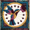 thumbnail image 1 of Quilt-Magic No Sew Wall Hanging Kit-Hummingbird, 1 of 1