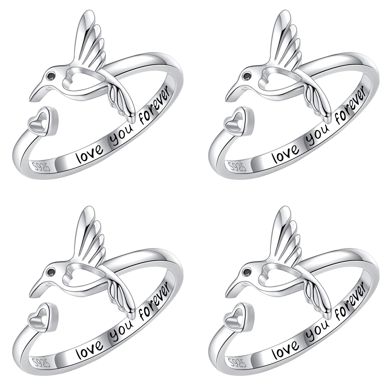 Hummingbird Rings That Wont Turn Your Finger Rings Set Rings for Women