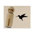 thumbnail image 1 of Hummingbird Silhouette Rubber Stamp for Scrapbooking Crafting Stamping - Large 1-1/4 Inch, 1 of 7
