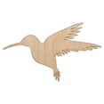 thumbnail image 1 of Hummingbird Silhouette Wood Shape Unfinished Piece Cutout Craft DIY Projects - 4.70 Inch Size - 1/4 Inch Thick, 1 of 7
