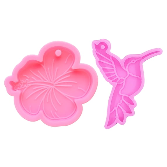 Hummingbird Silicone Mold Jewelry Making Mold Epoxy Hangings ...