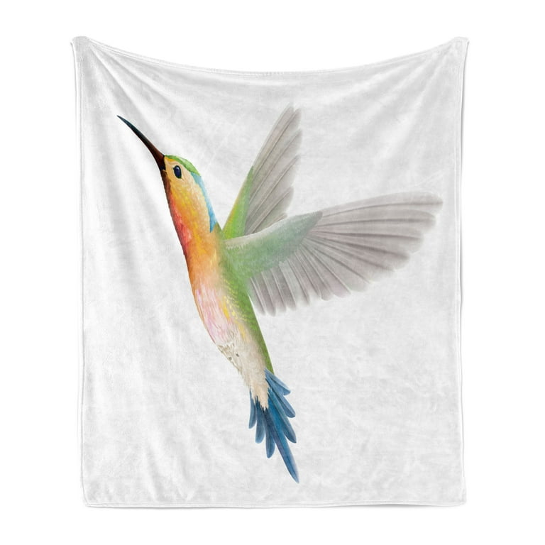 Hummingbird throw blanket sale