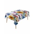 thumbnail image 1 of Hummingbird Table Cloth, Waterproof Tablecloth for Rectangle Tables, Spring Farmhouse Oil Painting Sunflowers Reusable Washable Fabric Table Cover for Restaurant Kitchen Dining Tables 60"x120", 1 of 9